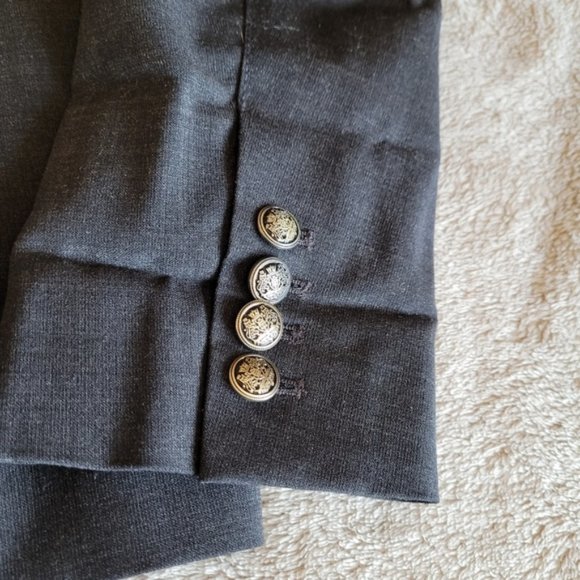 Aritzia Black Blazer with Gold Buttons - Picture 15 of 16